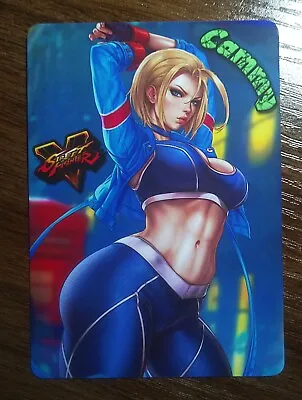 Cammy #3 Street Fighter Custom Art Card SFW/NSFW Sexy Waifu Double Sided • $6.15