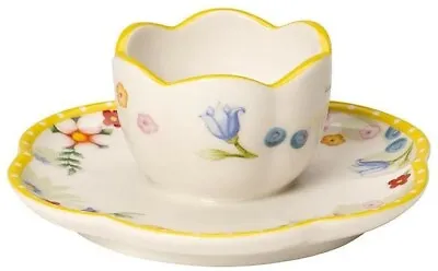 Villeroy & Boch SPRING AWAKENING Egg Cup & Saucer # 1960 • $54.69