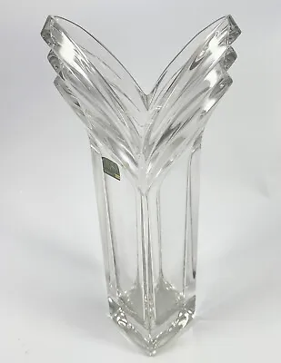 Mikasa Art Deco Glass Crystal Bud Vase SN 027 630 Germany 11 3/4 In Tall • $24