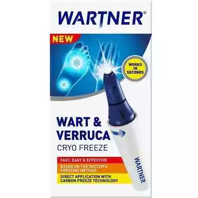 Wartner -Cryo Freeze Effective Removal Warts & Verrucas Doctor's Freezing Method • £21.95