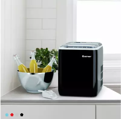 Ice Maker Machine Countertop Portable Cube Self-Cleaning Scoop Bullet Quick New • $157.07
