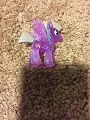 My Little Pony MLP Mini Glitter Pony Rainbow Flash • $12.95