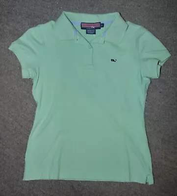 Vineyard Vines Womans Green Polo Shirt - Size XS - EUC • $9.99