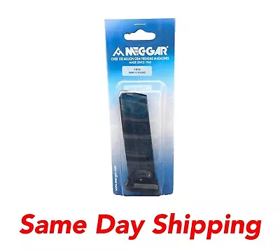 Mecgar 10 Rounds 9 Mm Luger Magazine For 1911 Government Black - MGCGOV910AFC • $23.37