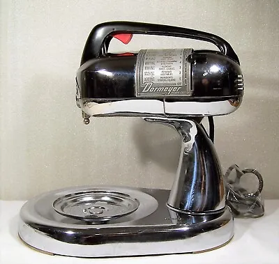 Dormeyer Silver Chef Mixer & Stand Model 4300 Mid-Century 1950s Vintage Works • $39.99