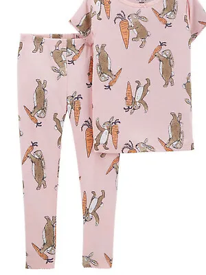 Nwt 2t 14 10 6 8 7 12 Easter Bunny Rabbit Pajamas Carters Matching Family Easter • $22.30