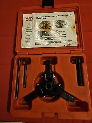 MAC TOOLS #HDPP9740B  Harmonic Puller Pulley  W/2 Push Rods • $59