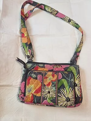 VERA BRADLEY Jazzy Blooms Crossbody Purse Hipster  • $12.99