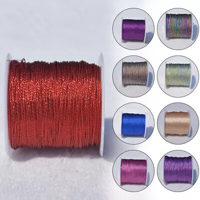 20-100M Braided Wire Rope Beading Thread Necklace Line Bracelet Making Accessory • £3.66