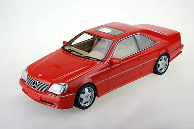 Mercedes CL 600 AMG 7.0 CUP 1994 C140 V12 RED LS COLLECTIBLES LS036A 1/18 • $212.33