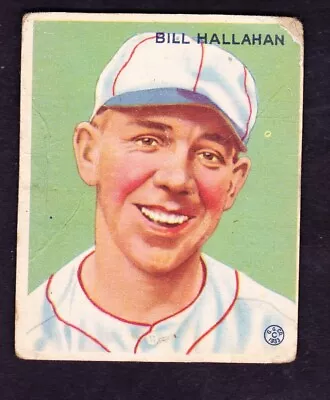 1933 Goudey #200 Bill Hallahan St. Louis Cardinals Rookie • $35