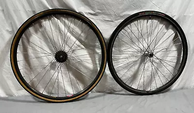 Vintage Trek Matrix ISO C-II 6-Speed 700C Wheelset Sealed/Shimano 600 Hubs Tires • $119.95