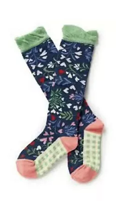 £29.95 • Buy Matilda Jane Girls Size Small S Change Of Pace Socks 5-8 New In Bag Blue Heart