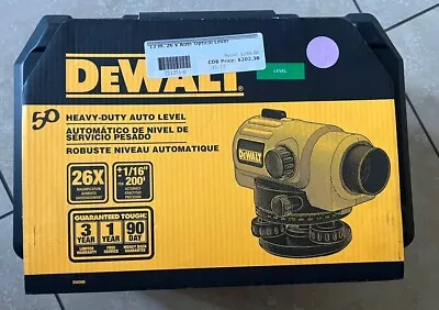 Dewalt 26X Auto Level Pack 13  With Case DW096 Open Box • $95