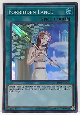 Yugioh Asian-English Forbidden Lance SDRB-AEP16 Super Rare • £7.01