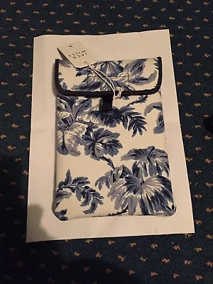 Jack Wills IPad Mini/Tablet Case - White Floral • £15
