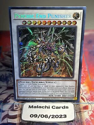 Yugioh X1 Psychic End Punisher MP23-EN086 Prismatic Secret Rare (NM)  • $1.99