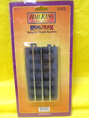 MTH RealTrax 40-1011 Adapter Track Section - New In Package • $15