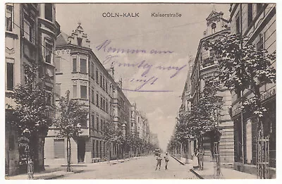 Postcard Cologne-Limestone Kaiserstraße 1917 Cologne M300 • £12.38