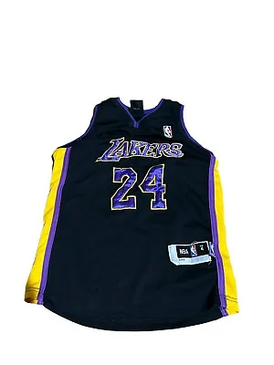 Lakers NBA Love Bryant #24 Kids Size 4 Years Black Purple *Damage* • $23.36