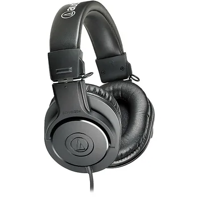 Audio-Technica ATH-M20x Closed-Back Professional Studio Monitor Headphones Black • $49