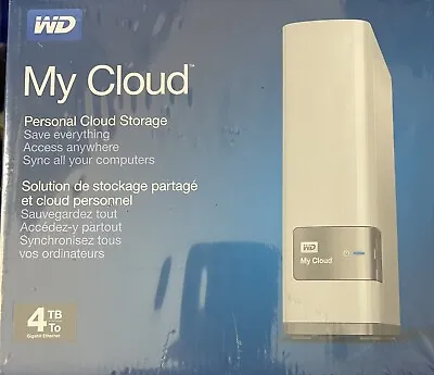 Western Digital My Cloud 4tb Personal Cloud Storage • $50