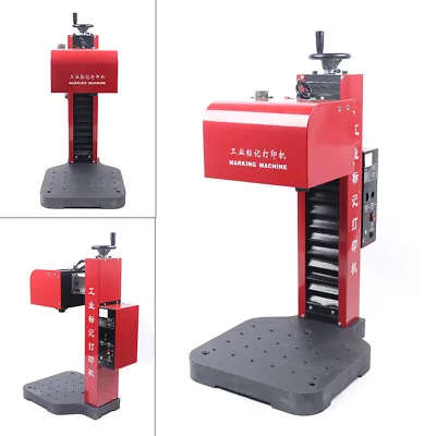 For Logo Tag Metal Plate Industrial Pneumatic Dot Peen Marking Machine Engraving • $497.80