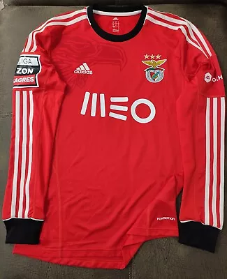 Benfica 2013-14 Adidas Formotion Match Worn Jersey Camiseta Trikot Maillot • $449.90