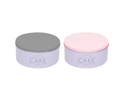 Round Cake Storage Tin Airtight Lid Cookies Biscuits Box Kitchen Baking Gift UK • £3.99