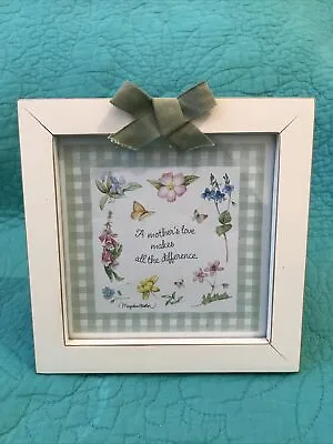$14.99 • Buy Marjolein Bastin Wooden Framed Print”A Mother’s...difference”• 6” X 6”•Tabletop