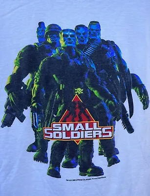 Vintage Original 1998 Small Soldiers Movie Promo T-shirt Adult Size Xl • $495