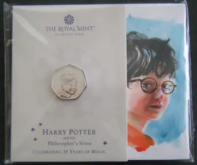 £12.89 • Buy 2022 Harry Potter 50p Fifty Pence Coin Brilliant Uncirculated  Pack - In Stock