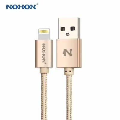 $10.34 • Buy NOHON USB Cable For IPhone 11 6S 7 13 5C 6 Plus IPad Data Charger Genuine Lead
