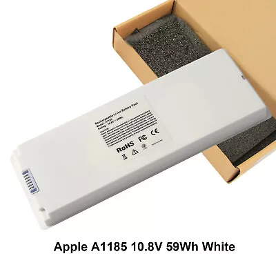 A1185 Laptop Battery For Apple MacBook 13  A1181 Notebook White 661-4255 MA254 • $21.95