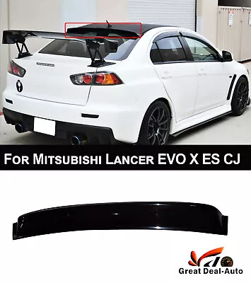 For Mitsubishi Lancer EVO X ES CJ - Rear Roof Visor Weathershields Spoiler 07-17 • $118