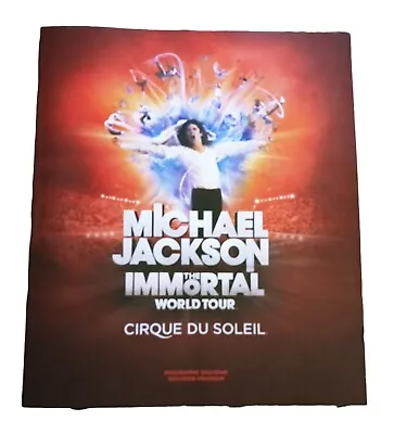 Cirque Du Soleil Michael Jackson The Immortal World Tour Program Good Condition • $8