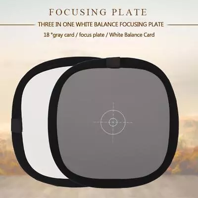 Grey/White Balance Card 18% Gray DSLR Camera Custom 12  Calibr Board W7K1UK • £6.26