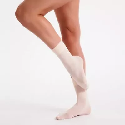 Ballet Dancing Ankle SOCKS. Child Sizes Choice Of Colour • £1.65