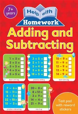 £2.18 • Buy HELP WITH HOMEWORK ADDING AND SUBTRACTING PAD (Help With Homework Test Pads),Ka