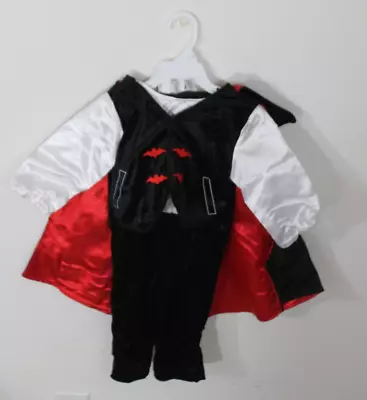 12M VAMPIRE BABY COSTUME Boys Koala Kids Dracula Fancy Dress Cute Cape NEW • $34.16