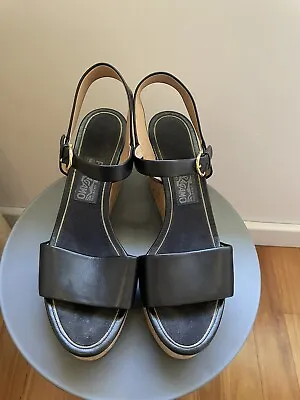 Salvatore Ferragamo Wedge Sandals Size 10 • $169