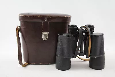 Carl Zeiss Jena Binoculars Jenoptem 10x50w Working W/ Original Case • £35