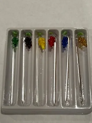 Martini/Canape/Cocktail Glass Toothpicks/Skewers 6 In The Box • $20