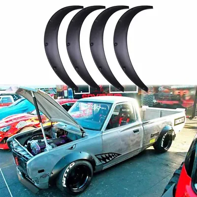 32  Fender Flares Flexible Extra Wide Wheel Arch Body Kit For Datsun 620 Pickup • $84.23