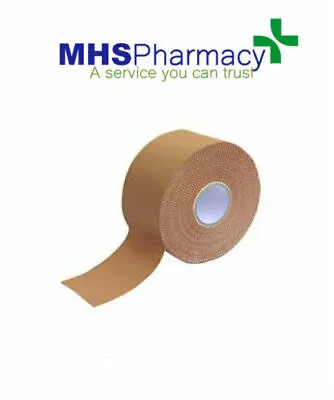 £8.49 • Buy CAREWAY Fabric Strapping Tape Heavy Duty Sports Medical Support  2.5cm X 3m