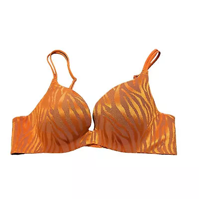 Victoria’s Secret Very Sexy Secret Embrace Bra Push Up Underwire Orange 34B • $25