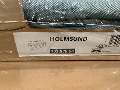 IKEA HOLMSUND COVER SLIPCOVER For Sleeper Sofa Orrsta Light Blue BRAND NEW • £86.86