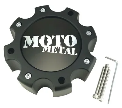 NEW Moto Metal MO961 Matte Black Bolt On Wheel Rim Center Cap 8 Lug 845L172S2 • $22