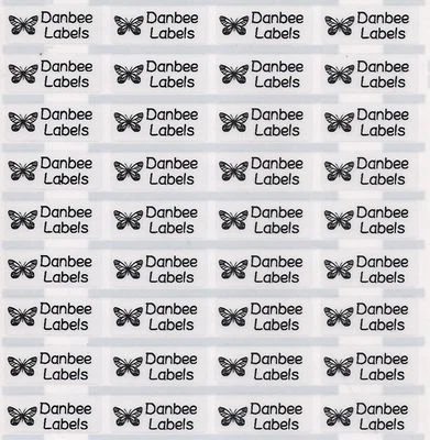 $3.99 • Buy 80 Pcs Small Clear Personalised Pencil Name Labels, Name Stickers 22x9mm