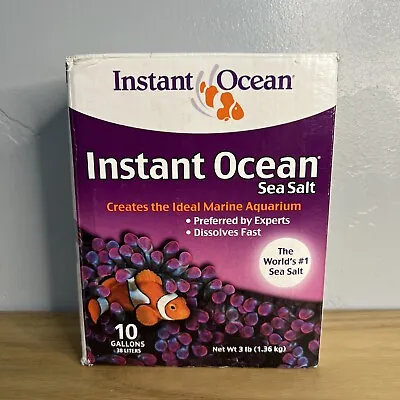 Instant Ocean 10 Gallon Sea Salt • $16.09